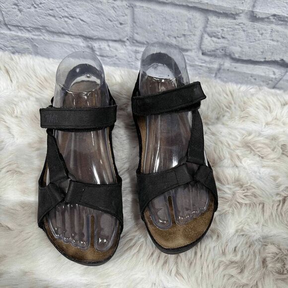 Teva Black Hiking Walking Outdoor Ankle Strap Sandals‎ Size 7W - Picture 2 of 8